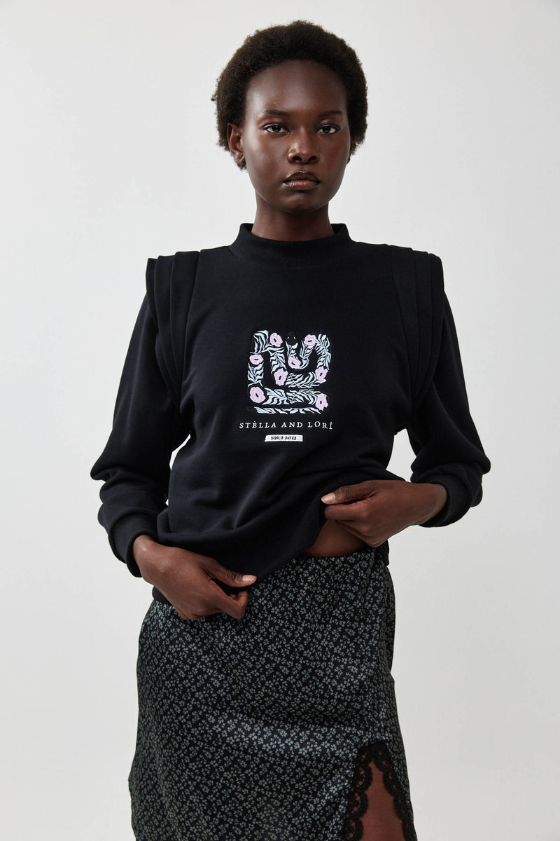 🧦Autumn/Winter 2025/2026 - Napoleon sweatshirt - Black