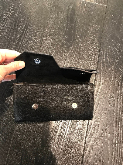 Black Women Wallet, Leather purse NOW 57$ (WAS 158$)