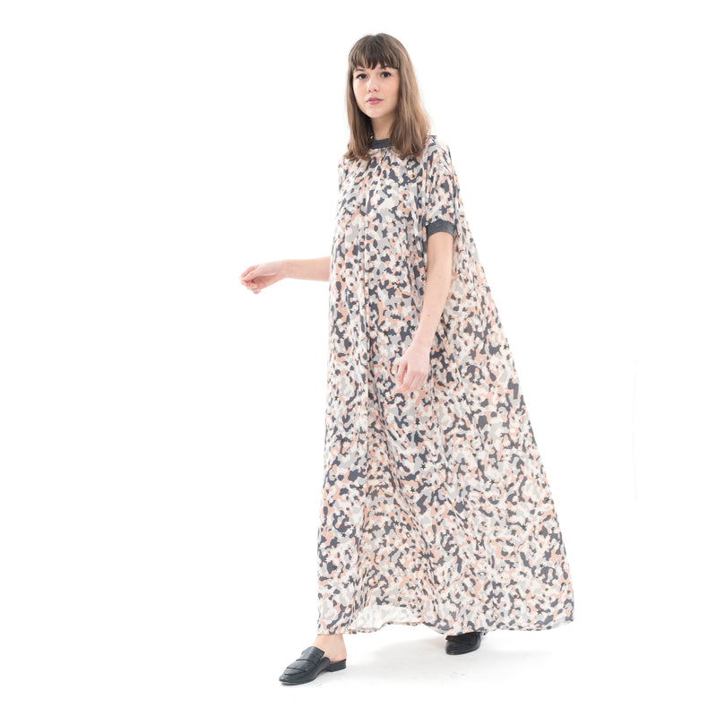 Camouflage Silky Dress
