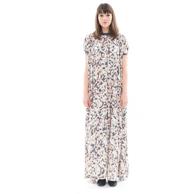 Camouflage Silky Dress