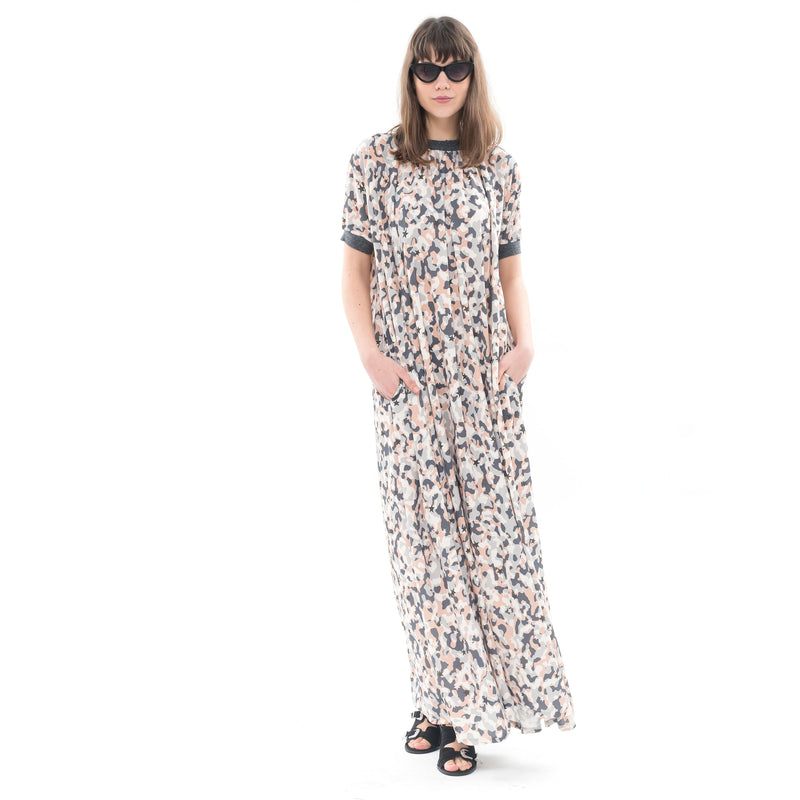 Camouflage Silky Dress