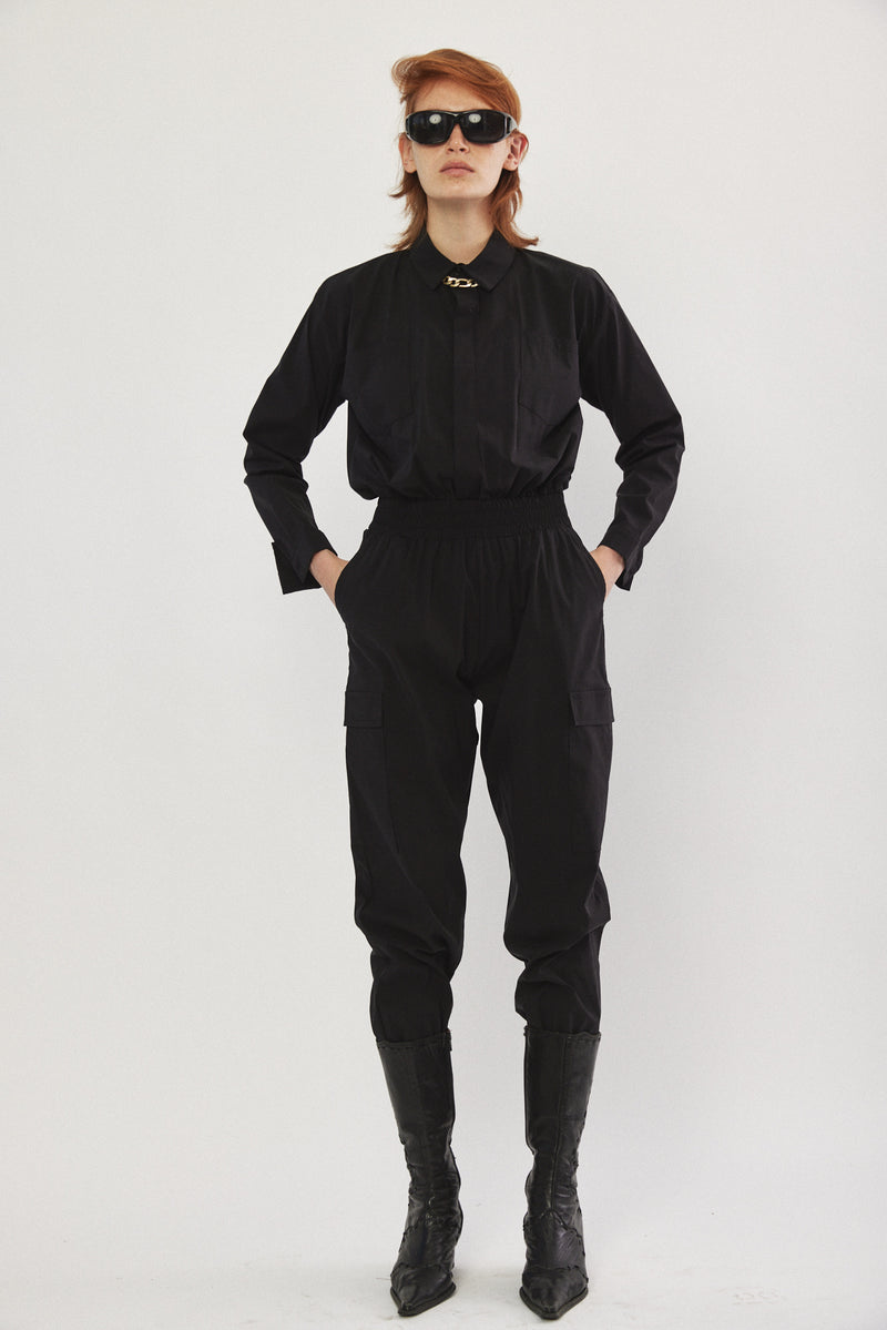 ☃️ Winter 2023 - Cargo Jumpsuit - Black