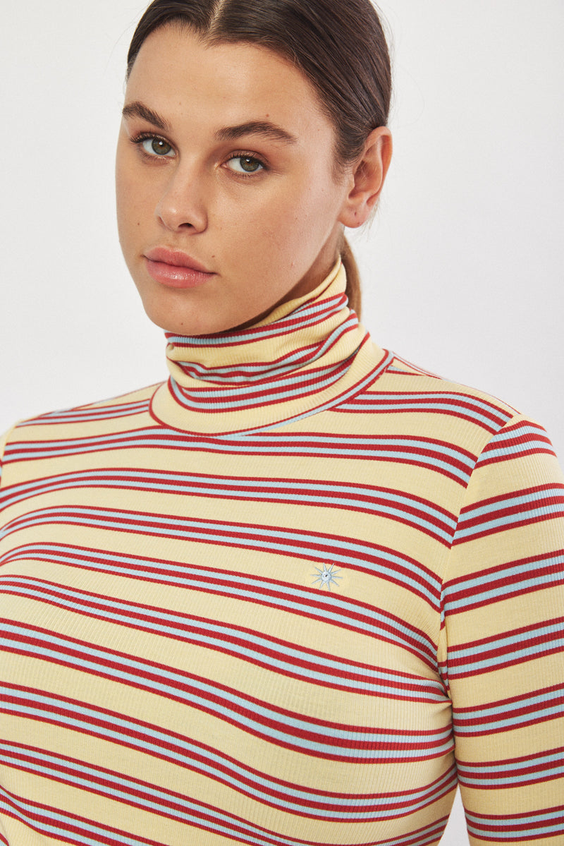 ☃️Winter 2023 -  Turtle neck jumper - Custard