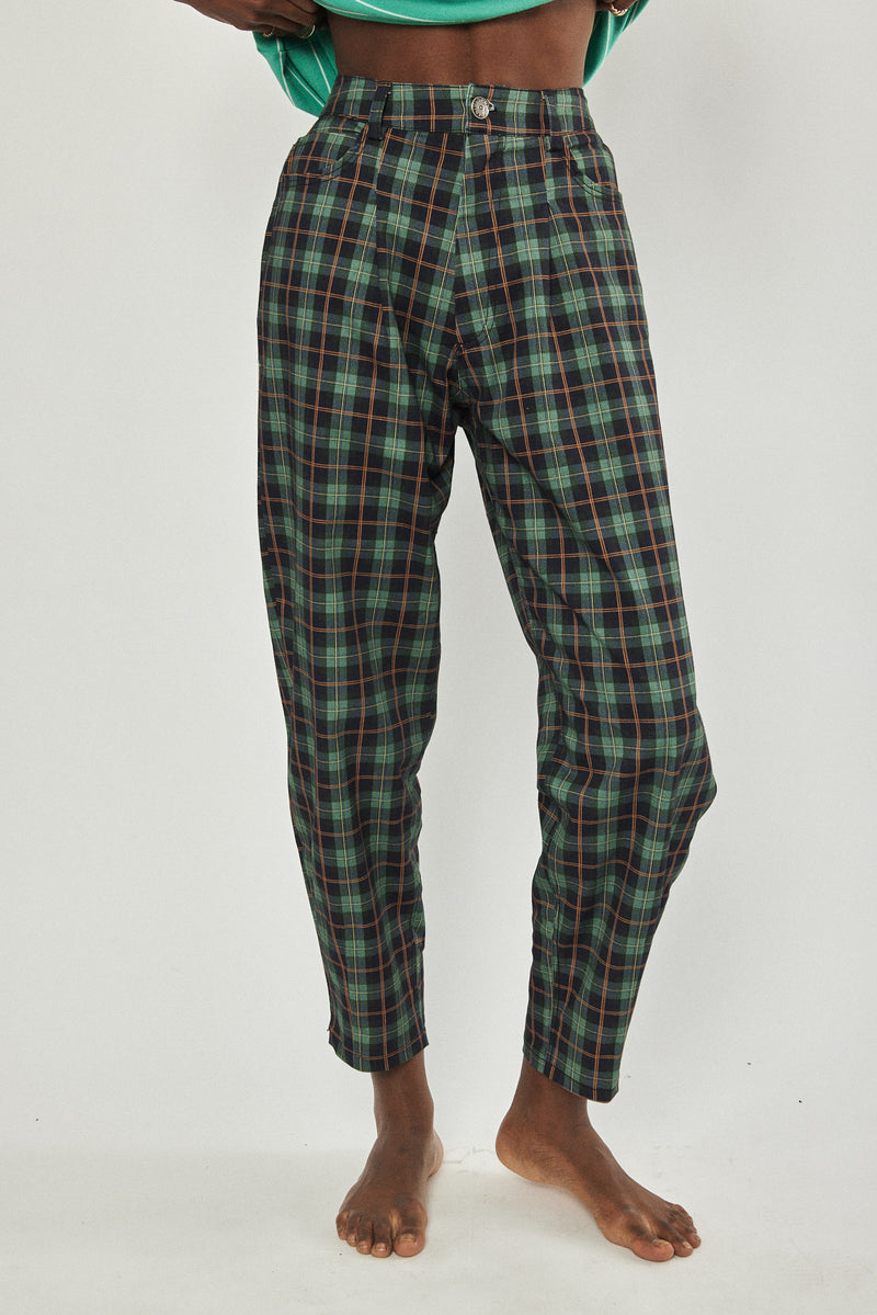🌼Spring/Summer 2023 - Our interpretation for Mom jeans - Plaid