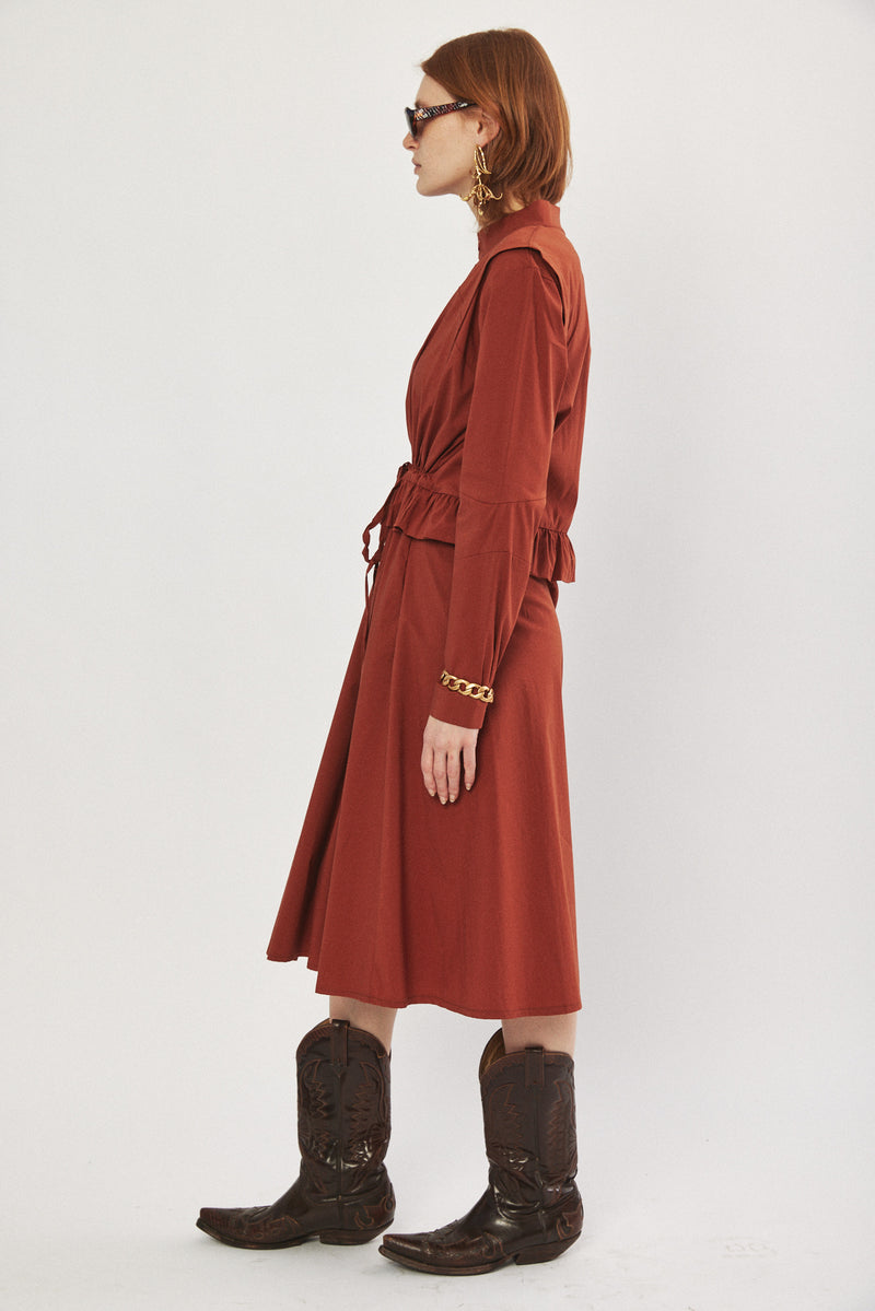 ☃️ Winter 2023 - Lucca Maxi Dress - Cinnamon