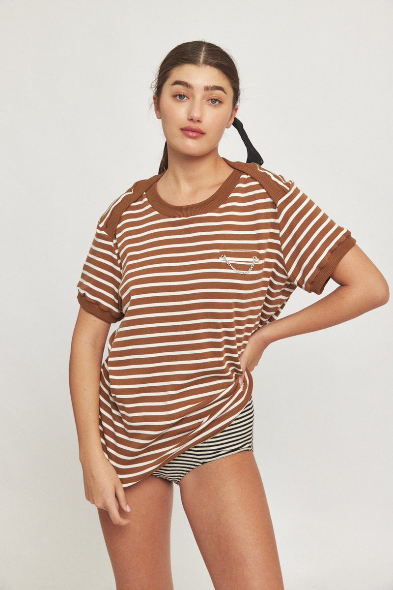 🍦Summer 2022 - Wild • Free T shirt - Caramel