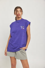 🪡🧵 Sample 🪡🧵- Basketball Vest - Gamer Purple