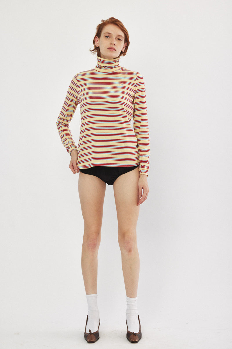 ☃️Winter 2023 -  Turtle neck jumper - Custard