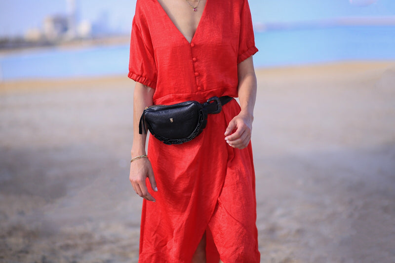 Leather Pouch - Leather Bum Bag