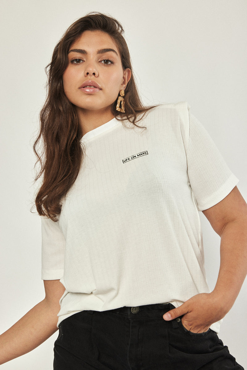 🌼Spring/Summer 2023- Mars  T shirt - White bear
