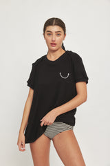 🪡🧵 Sample 🪡🧵 - Wild • Free T shirt - Black - SAMPLE