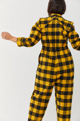 ⛈Winter 2022 - Cain Maxi Jumpsuit - Yellow 🟨⬛️