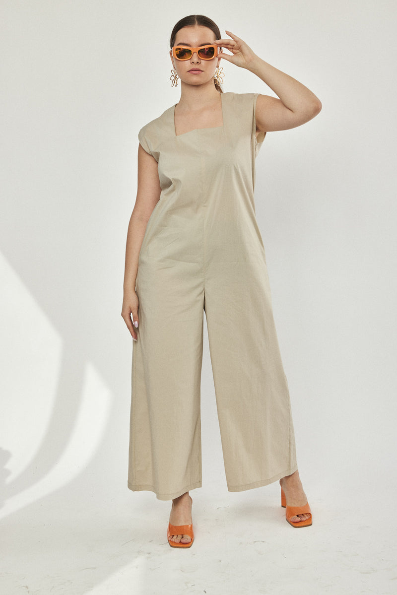🌼Spring/Summer 2023 - Gael Jumpsuit - Stone