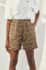 🌼Summer 2023 - The Basketball  🏀 shorts  - Leopard 🐆