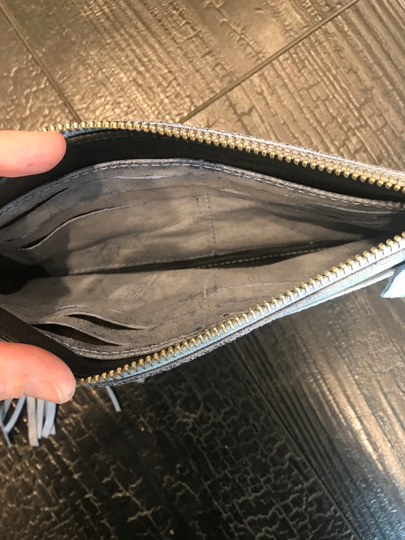 Zipper wallet- Leather purse NOW 57$ (WAS 158$)
