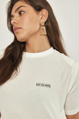 🌼Spring/Summer 2023- Mars  T shirt - White bear