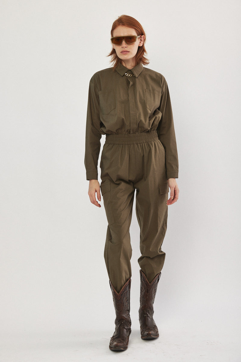 ☃️ Winter 2023 - Cargo Jumpsuit - Olive 🫒