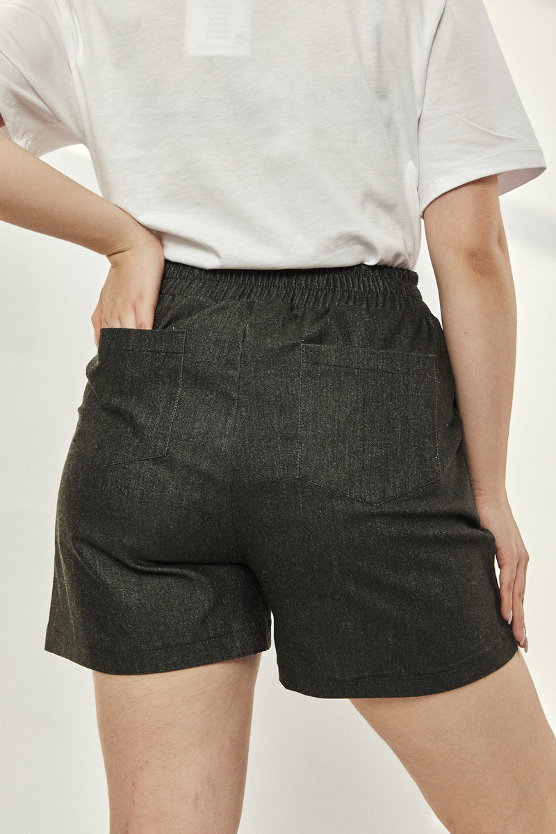 🌼Summer 2023 - The Basketball  🏀 shorts  - Black Denim
