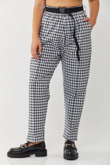 🤴🏻 Prince pants - no belt- size 34-36 Pale Blue checkered - no belt