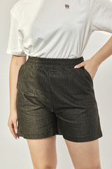 🌼Summer 2023 - The Basketball  🏀 shorts  - Black Denim