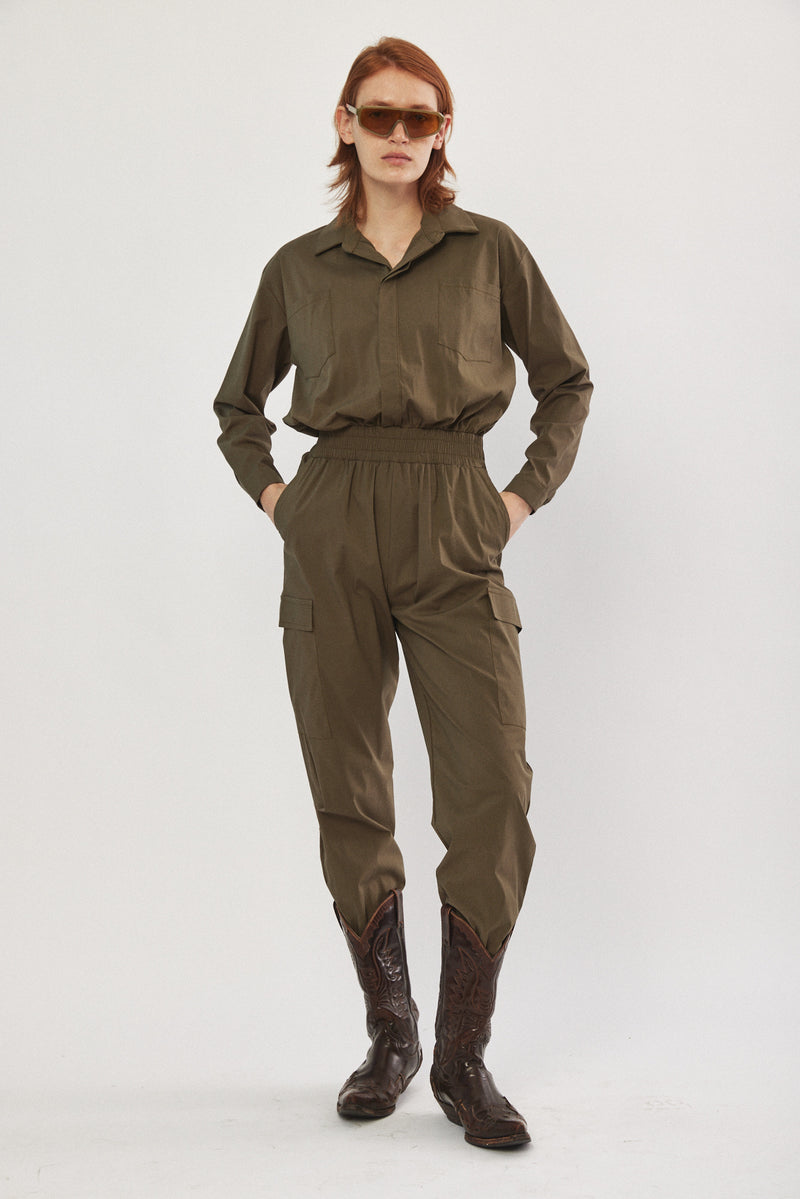 ☃️ Winter 2023 - Cargo Jumpsuit - Olive 🫒