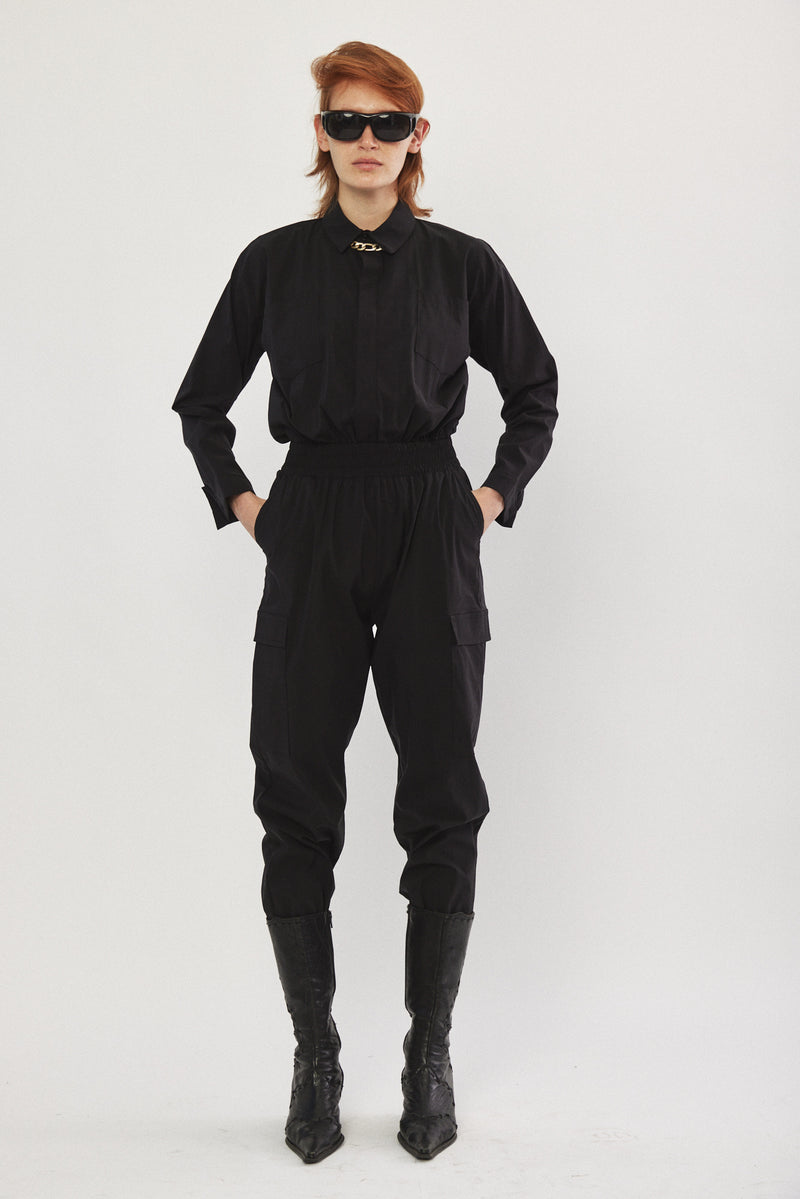 ☃️ Winter 2023 - Cargo Jumpsuit - Black