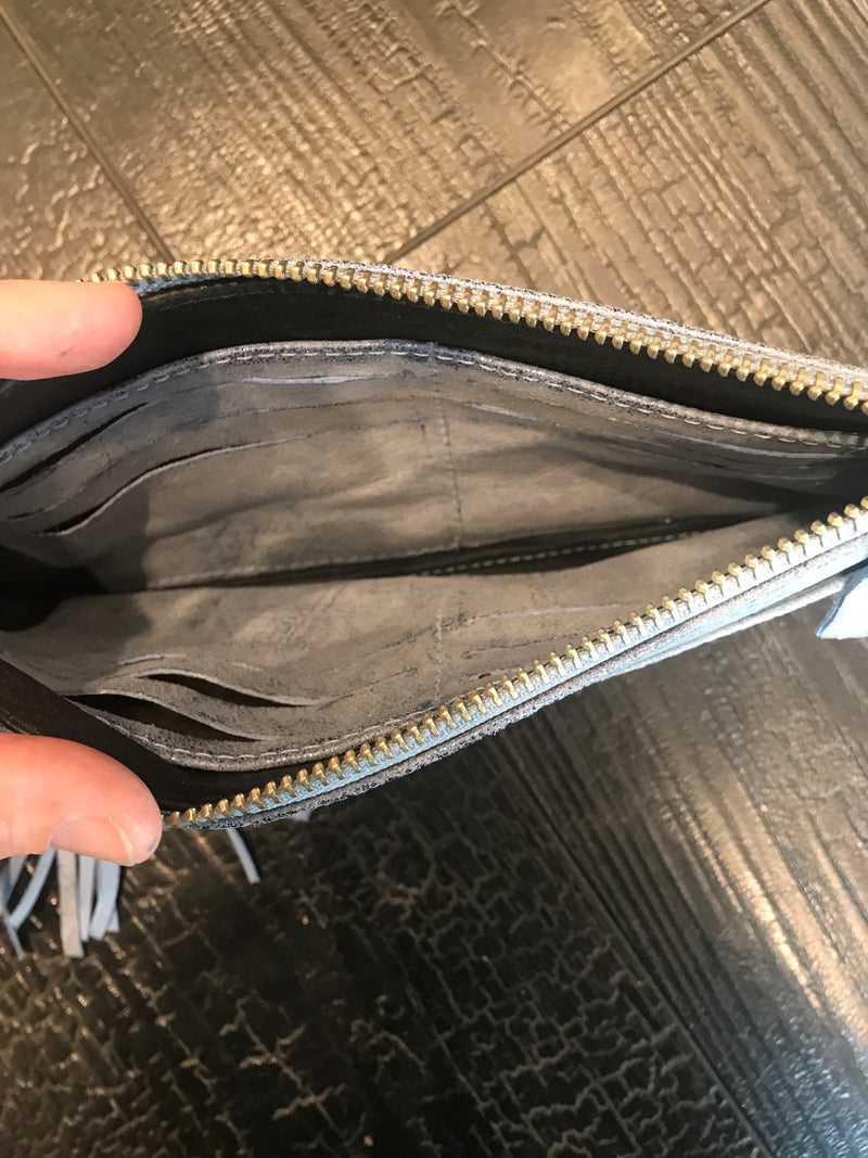 Black Zipper wallet