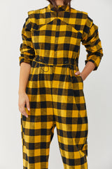 ⛈Winter 2022 - Cain Maxi Jumpsuit - Yellow 🟨⬛️