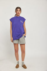 🪡🧵 Sample 🪡🧵- Basketball Vest - Gamer Purple
