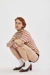 ☃️Winter 2023 -  Turtle neck jumper - Custard