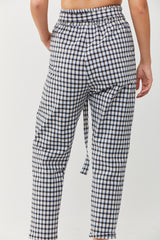 🤴🏻 Prince pants - no belt- size 34-36 Pale Blue checkered - no belt