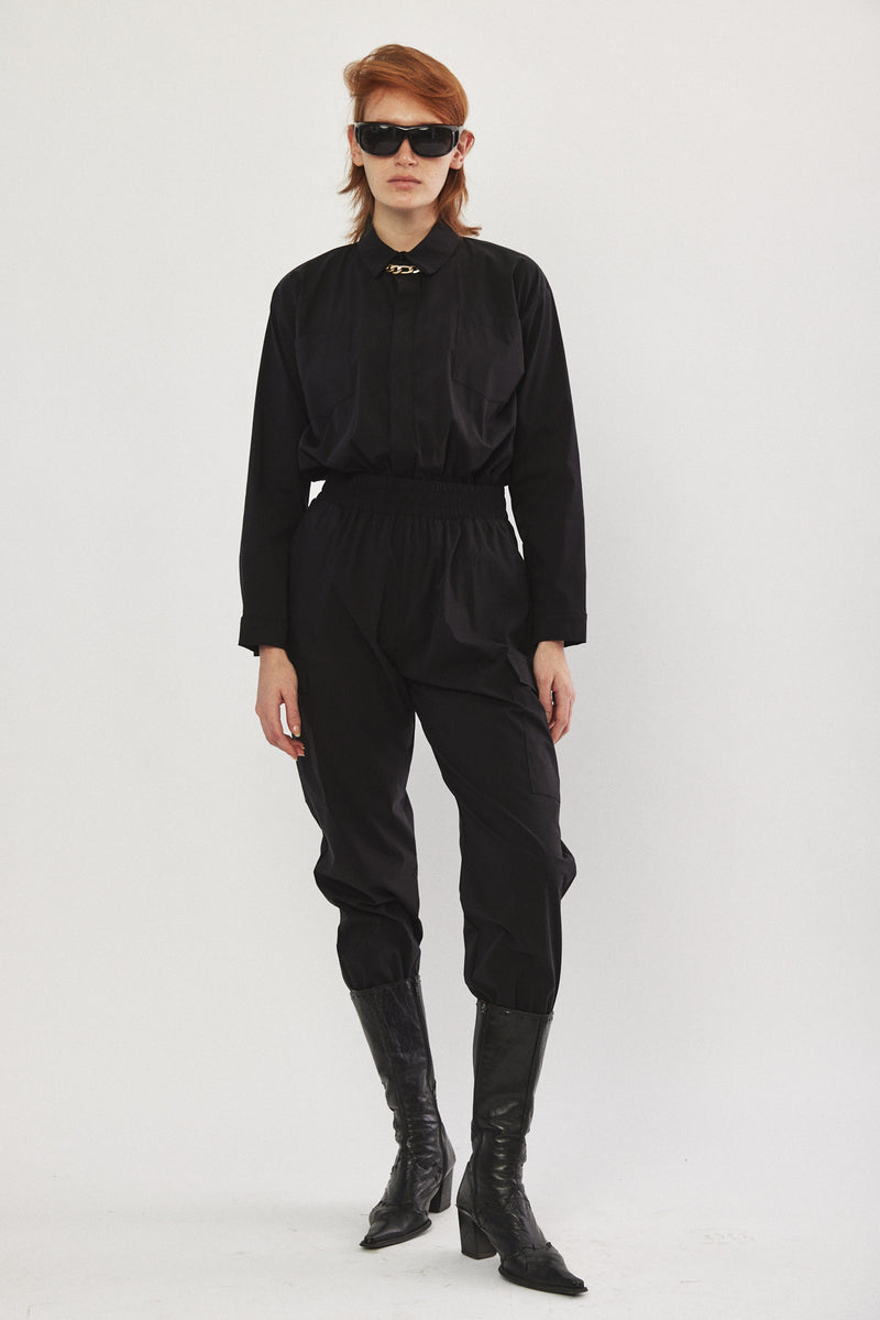 ☃️ Winter 2023 - Cargo Jumpsuit - Black