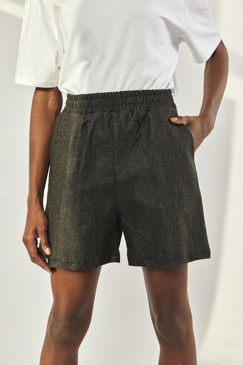 🌼Summer 2023 - The Basketball  🏀 shorts  - Black Denim