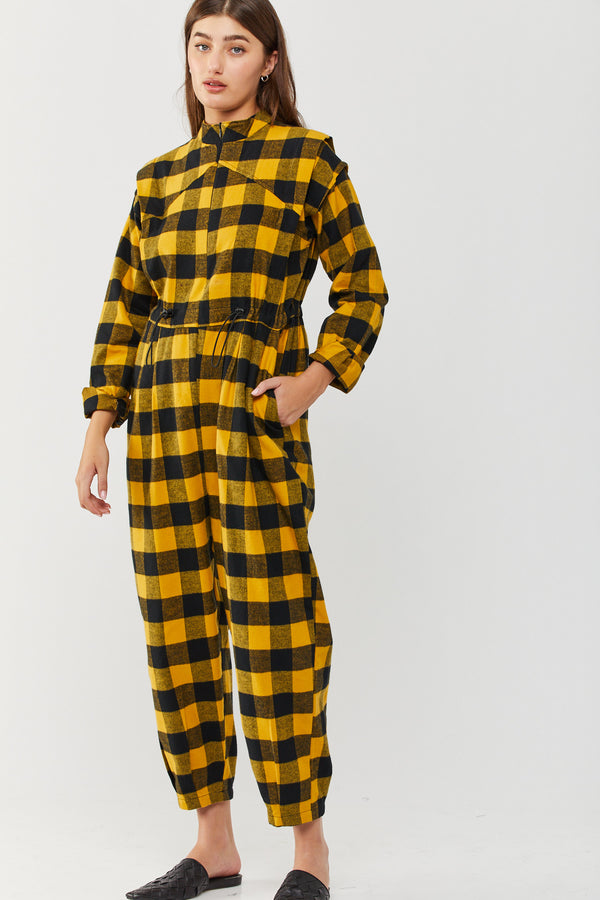 ⛈Winter 2022 - Cain Maxi Jumpsuit - Yellow 🟨⬛️