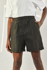 🌼Summer 2023 - The Basketball  🏀 shorts  - Black Denim