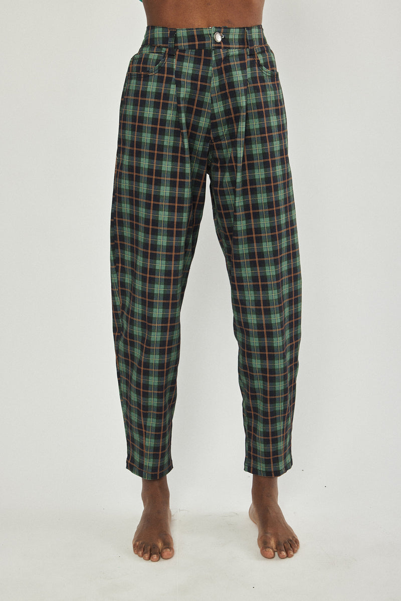🌼Spring/Summer 2023 - Our interpretation for Mom jeans - Plaid