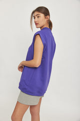 🪡🧵 Sample 🪡🧵- Basketball Vest - Gamer Purple