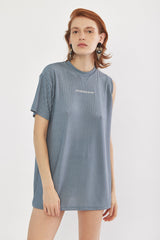 ☃️ Winter 2023 - Half Coco T shirt - Shiny ✨ Pale Blue