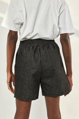 🌼Summer 2023 - The Basketball  🏀 shorts  - Black Denim