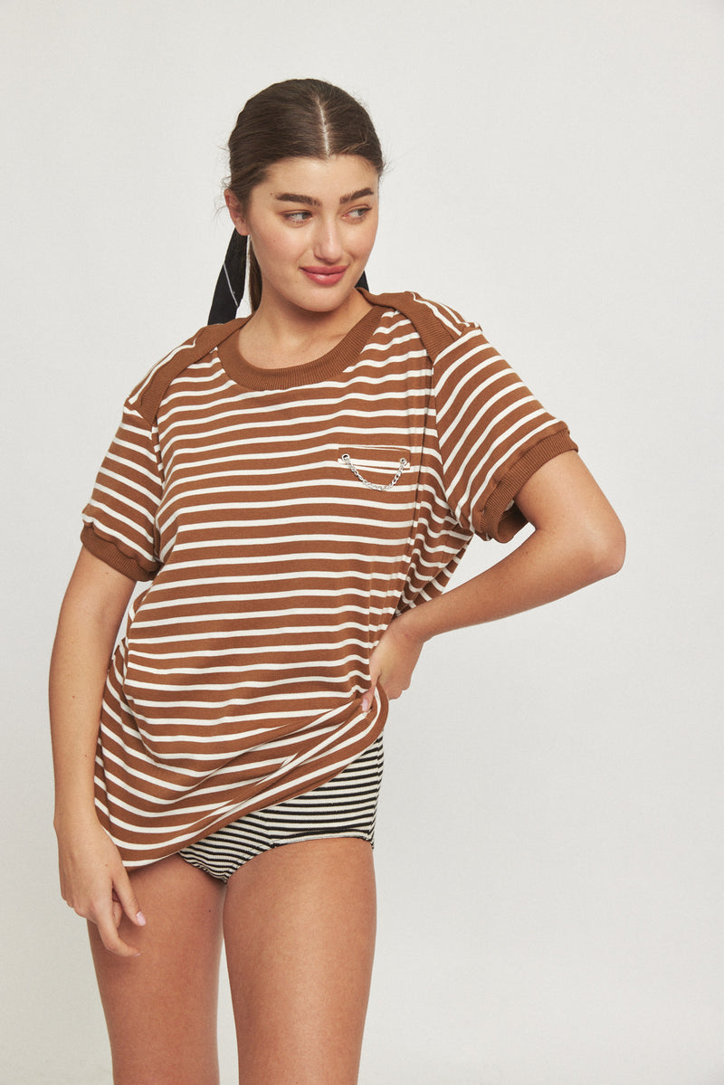 🍦Summer 2022 - Wild • Free T shirt - Caramel