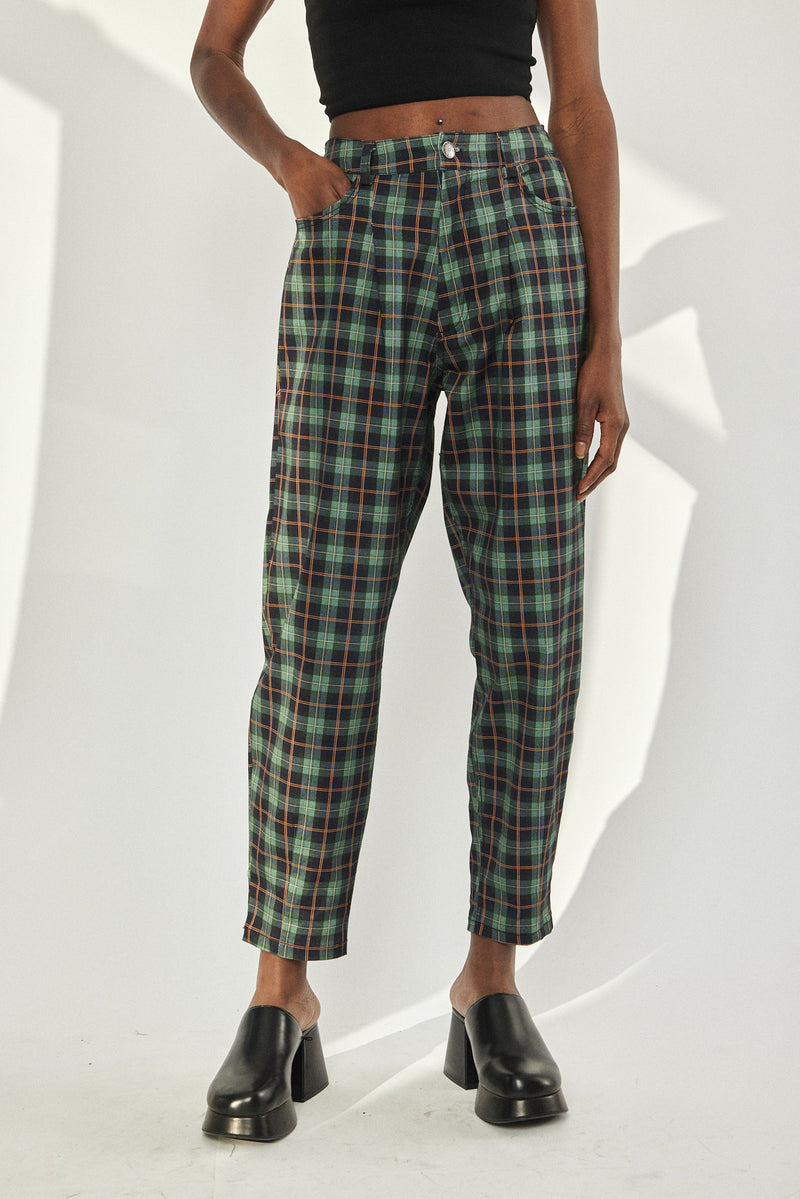 🌼Spring/Summer 2023 - Our interpretation for Mom jeans - Plaid