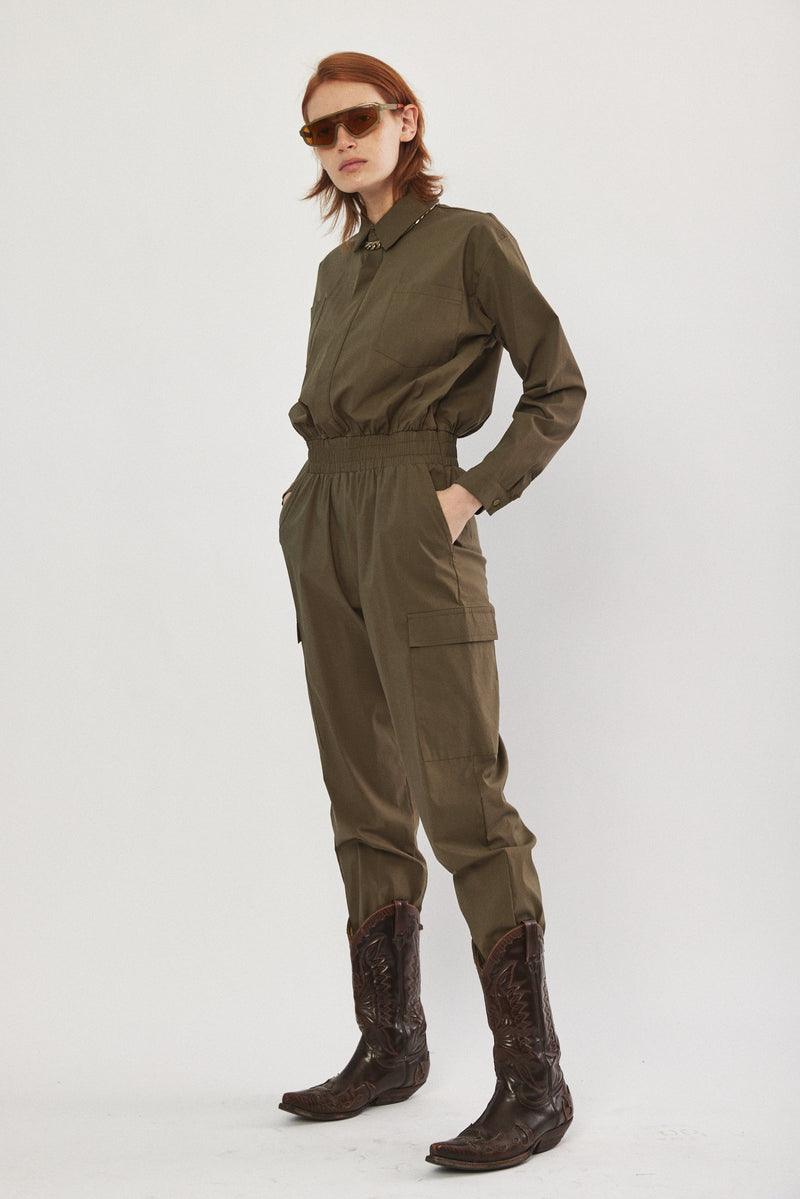 ☃️ Winter 2023 - Cargo Jumpsuit - Olive 🫒
