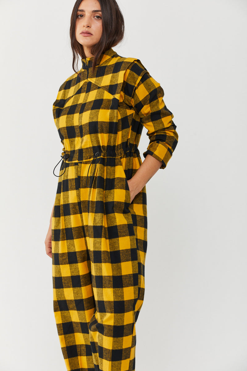 ⛈Winter 2022 - Cain Maxi Jumpsuit - Yellow 🟨⬛️