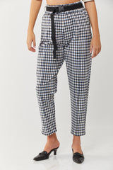 🤴🏻 Prince pants - no belt- size 34-36 Pale Blue checkered - no belt