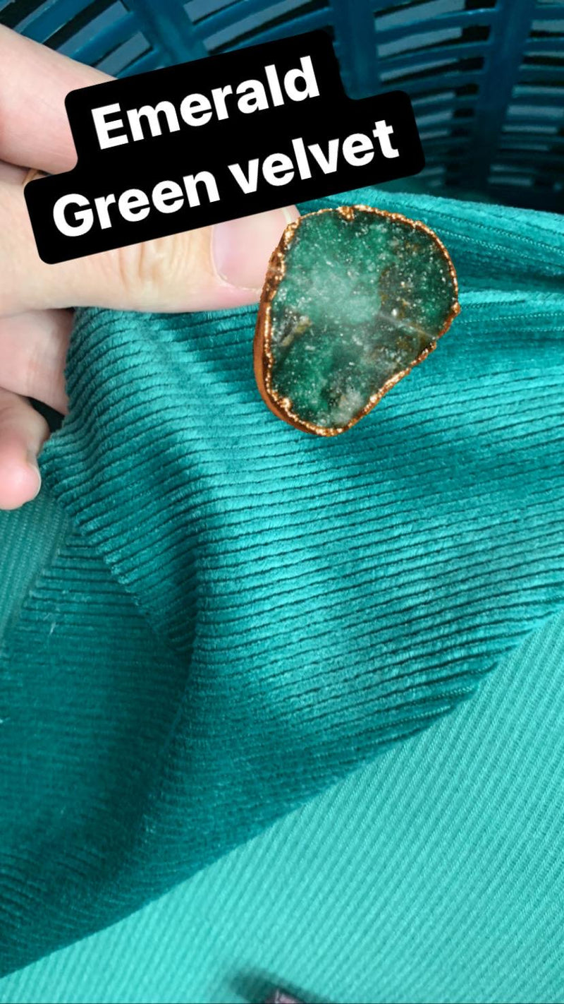 Winter 2021 - Eye 🧿 T shirt - Emerald velvet