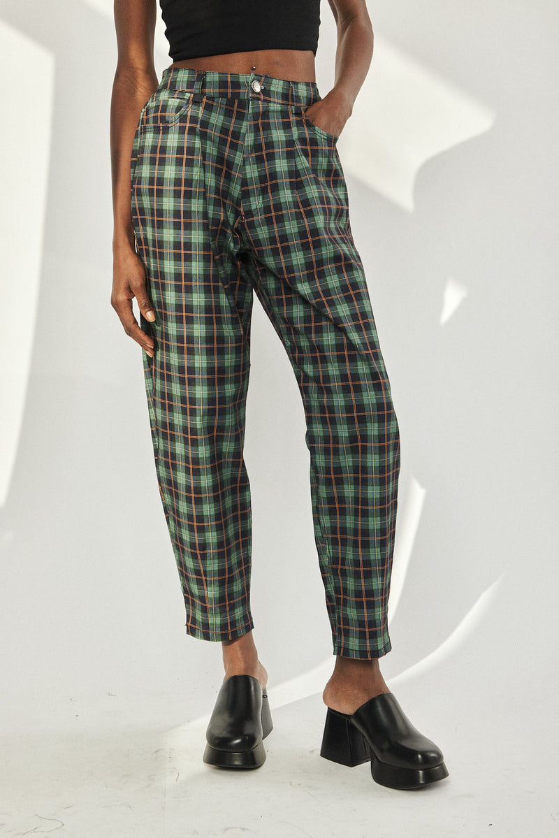 🌼Spring/Summer 2023 - Our interpretation for Mom jeans - Plaid