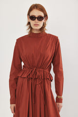 ☃️ Winter 2023 - Lucca Maxi Dress - Cinnamon