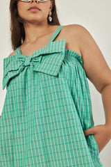 🌼Spring/Summer 2023 - 🎀 Bow dress - Retro green