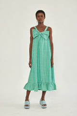 🌼Spring/Summer 2023 - 🎀 Bow dress - Retro green