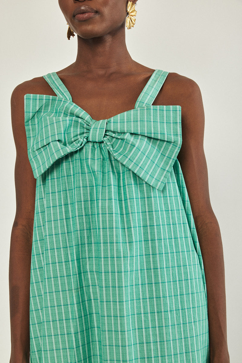 🌼Spring/Summer 2023 - 🎀 Bow dress - Retro green
